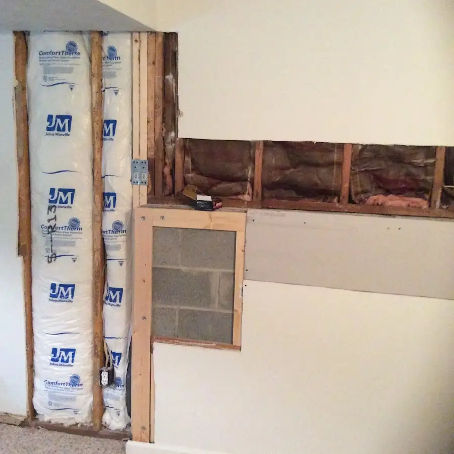Wall insulation replacement during Odor Removal & Deodorization in Ashland